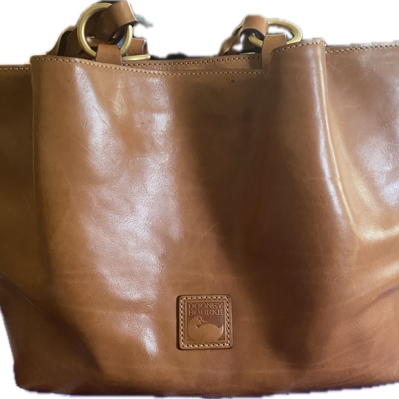 Large Zip Barlow all genuine leather Dooney Bourke Bag - Picture 10 of 10